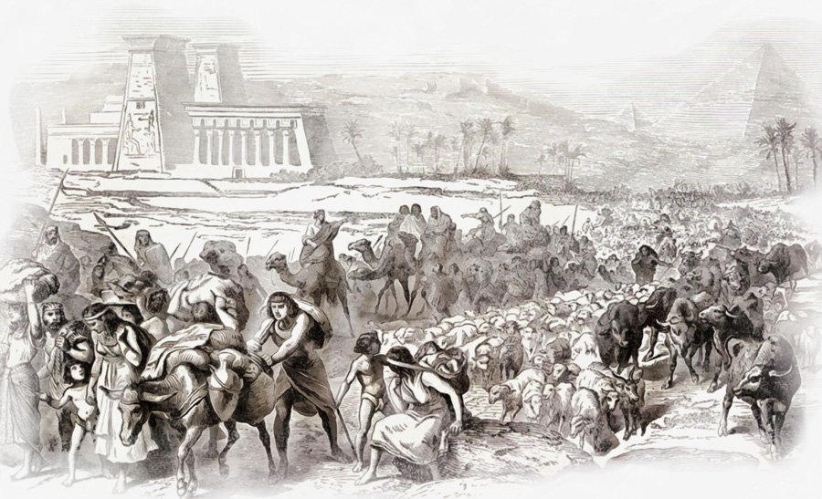 God delivered Israel from slavery in Egypt with many terrible signs and wonders.
